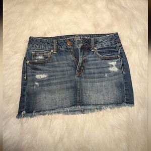 Denim Mini Skirt